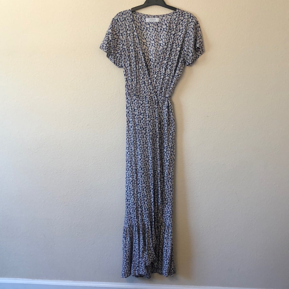 Auguste the Label Midi Wrap Dress